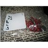 Image 5 : POPE JOHN PAUL II RUBY RED FACETED BEADS ROSARY VINTAGE