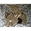 Image 3 : WWII ERA US NAVY STERLING SILVER OFFICER'S EAGLE HAT BADGE TW. 19.7 GRAMS