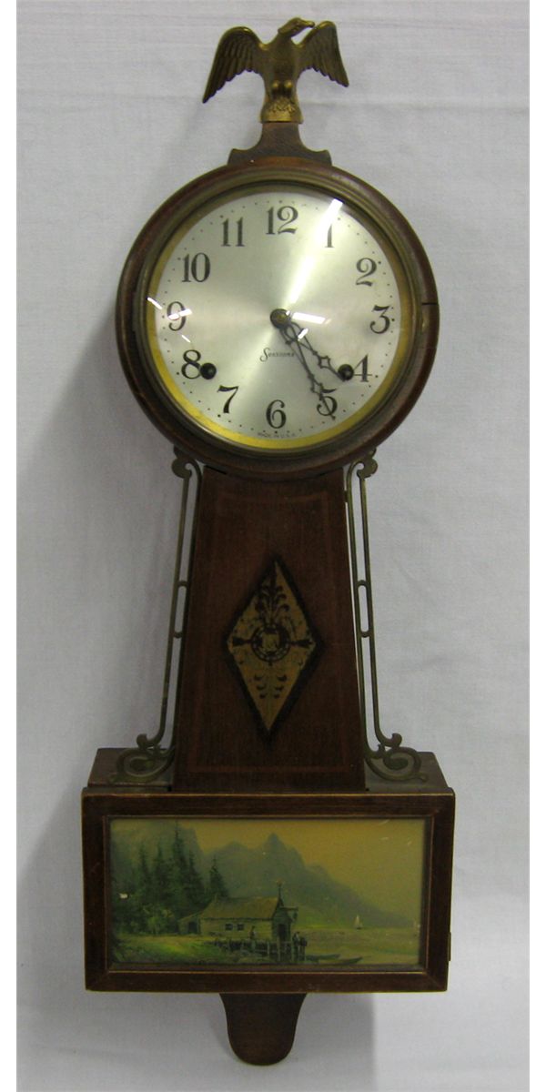 1930 Antique Sessions Banjo Wall Clock