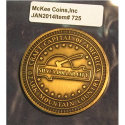 725. "Silver Dollar City/Limited Edition '93", "Craft Capital of America/Silver Dollar City/Ozark Mo
