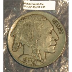 730. 1913 Buffalo Nickel large Souvenir Medal. 77mm.