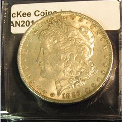 732. 1889 P Morgan Silver Dollar. EF-AU.