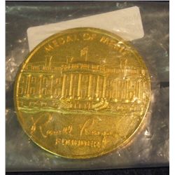 738. "Medal of Merit/Ronald Reagan/Founders", "Republican Presidential/Task Force", 51mm. 1.78 ozs.