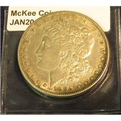 745. 1885 P Morgan Silver Dollar. EF-40.