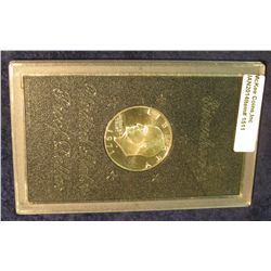 1511. 1971 S Eisenhower Proof Silver Dollar in original hard plastic case.