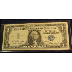 1530. Series 1957 $1 Silver Certificate. F-12. Star Replacement Note!!!