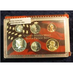 1564. 2005 S Silver U.S. Proof Set. Original as issued. Includes Quarter Set & Cent through Native A