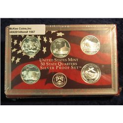 1567. 2006 S Silver U.S. Proof Set. Original as issued. Includes Quarter Set & Cent through Native A