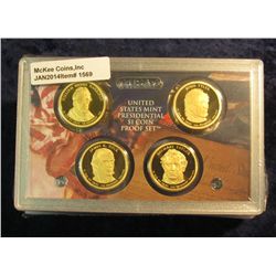 1569. 2009 S U.S. Proof Set. Original as issued. Includes 4-pc. Cent Set, 5-pc. Quarter Set, Native 