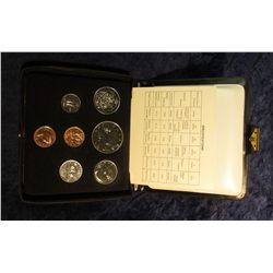 1581. 1979 Royal Canadian Mint Double Cent Seven-Piece Set in original velvet-lined holder.
