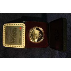1587. 1587-1987 Proof Canada Dollar Commemorating the 400th Anniversary of John Davis' exploration o