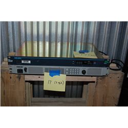 BSS FCS-920 Varicurve System Dual Equalizer/Analyzer + Sony AMS-100 Audio Monitor Speaker