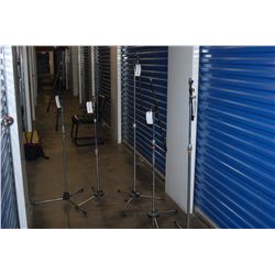 Lot of 5 - Boom Mic Stands