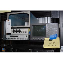 Tektronix Audio Converter & Serial Monitor + Timeline Lynx-2 Timecode Module + Empty Scope Case
