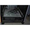 Image 2 : 12 Space Rolling Rack Mount Table, w PowerConditioner, and APC Uninterruptible Power Supply