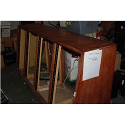 Custom Hardwood Studio Rack Console