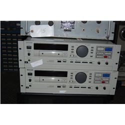 2 - Panasonic SV-3800 DAT Recorders