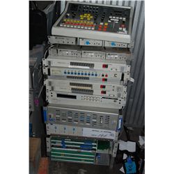 2 - Stacks of Analog Video Gear