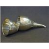 Image 1 : A GEORGIAN SILVER WINE FUNNEL, reeded rim, three support struts, London 1812, (approximately 10oz...