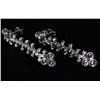 Image 2 : 4.11g New Design Diamond Cut Gold Plated Silver Earring