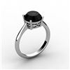 Image 1 : Black Diamond 2.00 ctw Ring 14kt White Gold