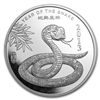 Image 1 : 1 oz Year of the Snake Silver Round .999 Fine