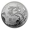 Image 1 : 2012 1/2 oz Silver Canadian $10 Year of the Dragon