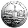 Image 1 : 2011 Silver ATB 100-Coin Sealed Box Gettysburg, PA