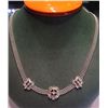 Image 1 : Ladies 18K White Gold Diamond Necklace
