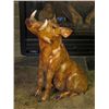 Image 1 : 'Sittin' Purdy' Bronze Sculpture