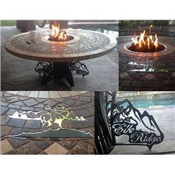 Custom 6-ft. Safari Theme Table