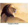 Image 1 : Original Oil on Canvas 'Sounds of Africa'