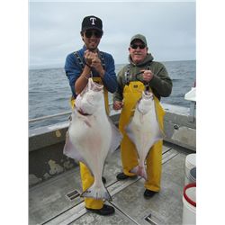 3-day/4-night Alaskan Salmon and Halibut Fishing Trip for Two Anglers