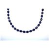 Image 1 : Tanzanite and Diamond Tennis Necklace