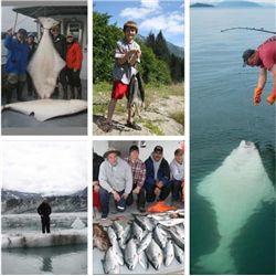 5-day Alaska Salmon and Halibut Fishing Trip for One Angler