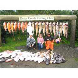 3-day Alaska Salmon and Halibut fishing trip for One Angler