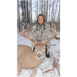 6-day Alberta Northwestern White-tailed Deer Hunt for One Hunter