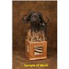 Image 1 : Custom Floor Pedestal for Cape Buffalo