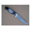 Image 1 : Handmade Beauchamp Hunting Knife with Water Buffalo Horn Handle