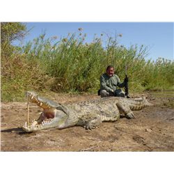 7-Day Crocodile and Plains Game Hunt for One Hunter in Mozambique - Includes Taxidermy Credit