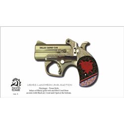 'The Rose' Derringer Pistol by Yellowhorse
