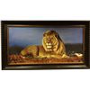 Image 1 : Original Wildlife Oil on Canvas by Renowned Chinese Artist, Dexion Li