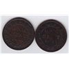 Image 2 : Lot of Two 1891 One Cent