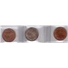Image 2 : Lot of Three Graded One Cent