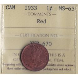 1933 One Cent