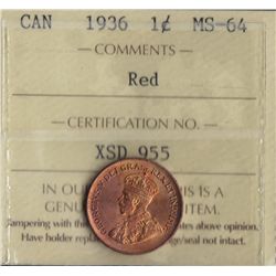 1936 One Cent