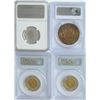 Image 2 : Lot of Four Canadian Coins