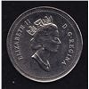 Image 2 : 1998 One Cent struck on a Canadian Ten Cent.