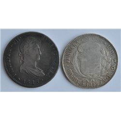 Peru, Mexico -  8 Reales