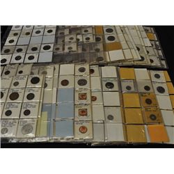 Lot of 323 Miscellaneous Foreign Coins